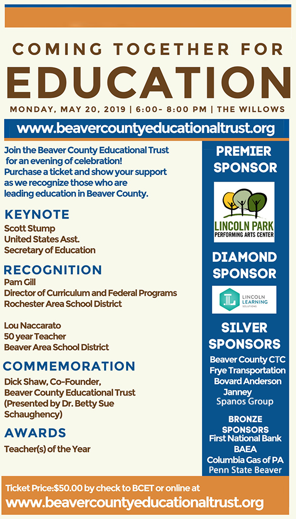 Updated Egram Beaver County Educational Trust