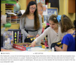 Photo of Ellie Taraborrelli taken by Lucy Schaly of the Beaver County Times