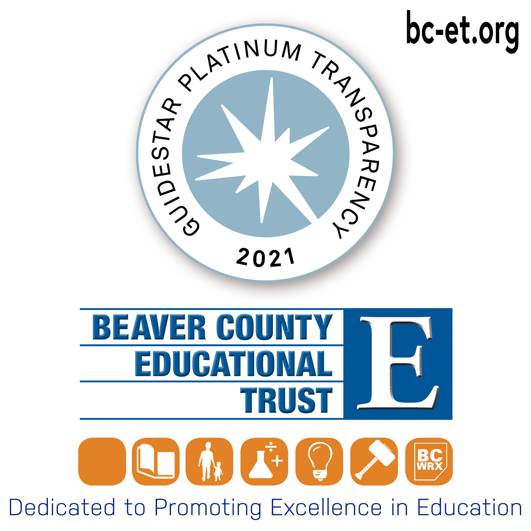 BCET Awarded PLATINUM TRANSPARENCY Status by GuideStar